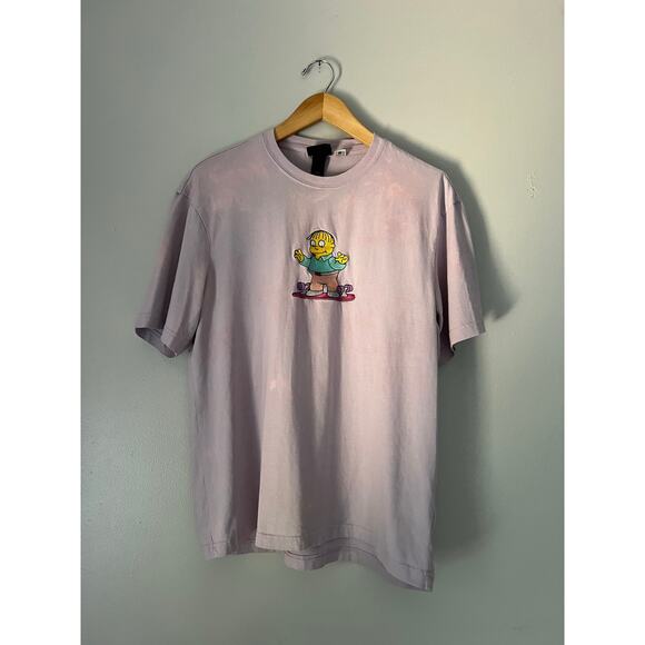 H&M Relaxed Fit The Simpsons Ralph Wiggum Skateboard Embroidered Graphic Tee - Picture 1 of 5